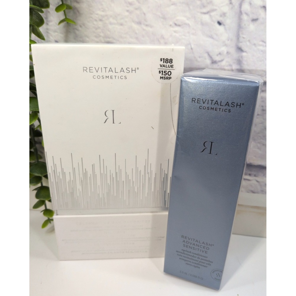 NIB LOT2🌿RevitaLash Sensitive Eyelash Conditioner Blow Gel Fan Favorites Set
